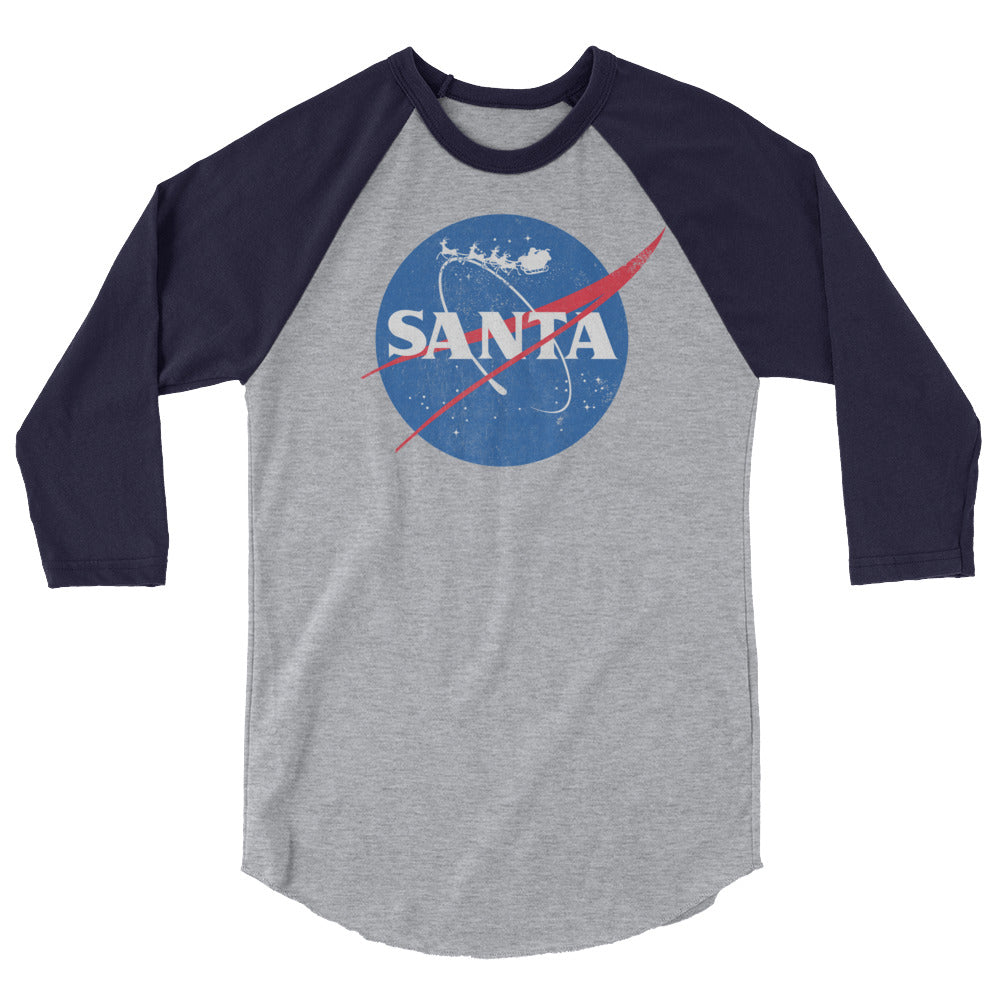 SANTA 3/4 Sleeve Raglan Shirt