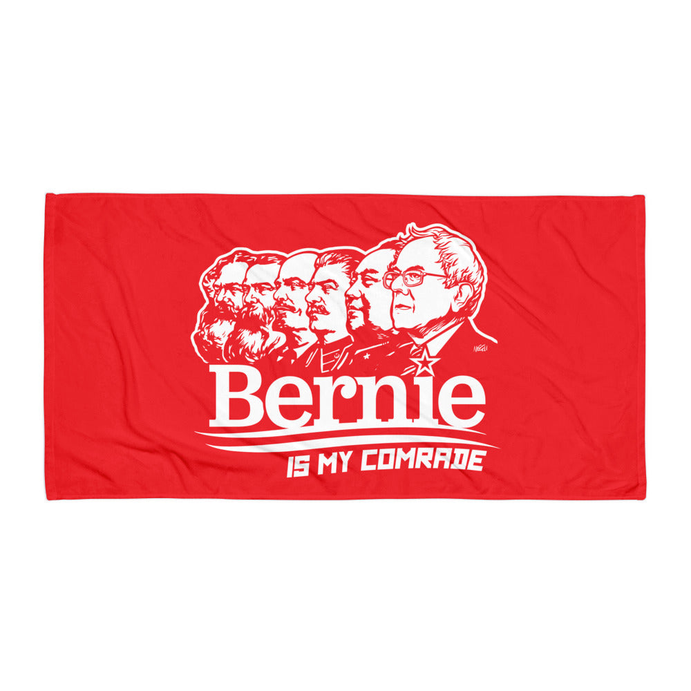 Bernie Is My Comrade Towel