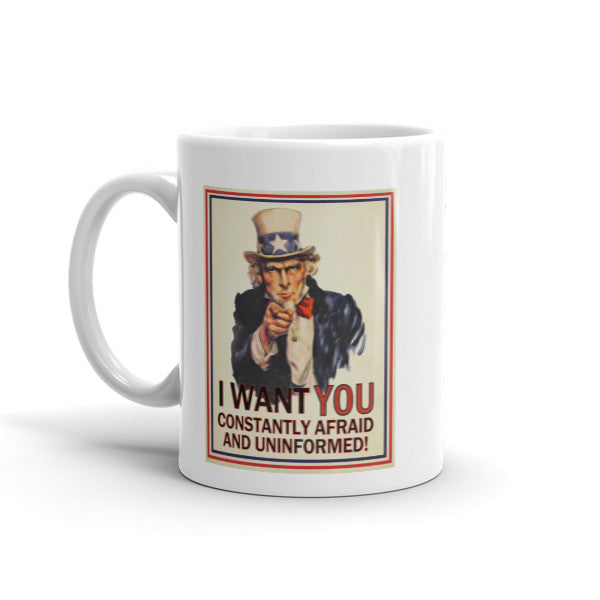 Uncle Sam I Want You Mug