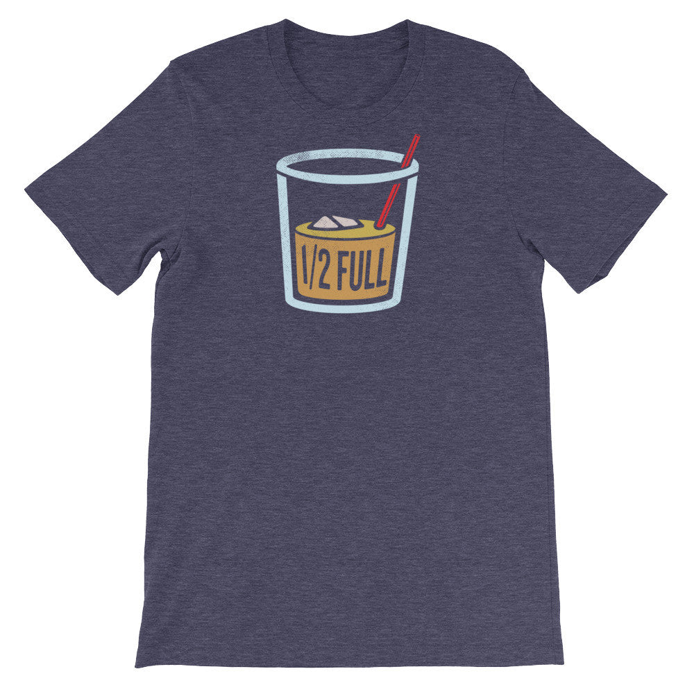 The Glass Is Half Full Graphic T-Shirt
