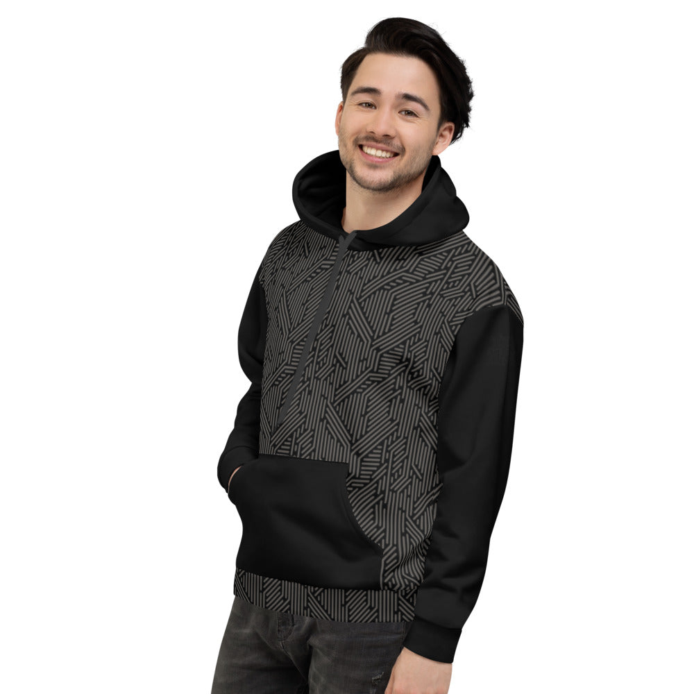 Black Liberty Maniacs Sport Tech Unisex Hoodie