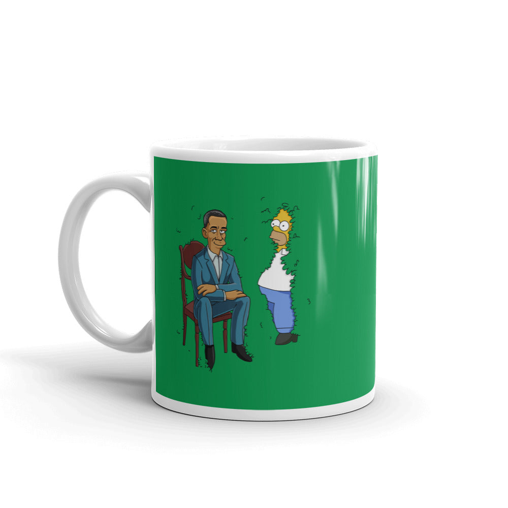 Obama Portrait Parody Mug