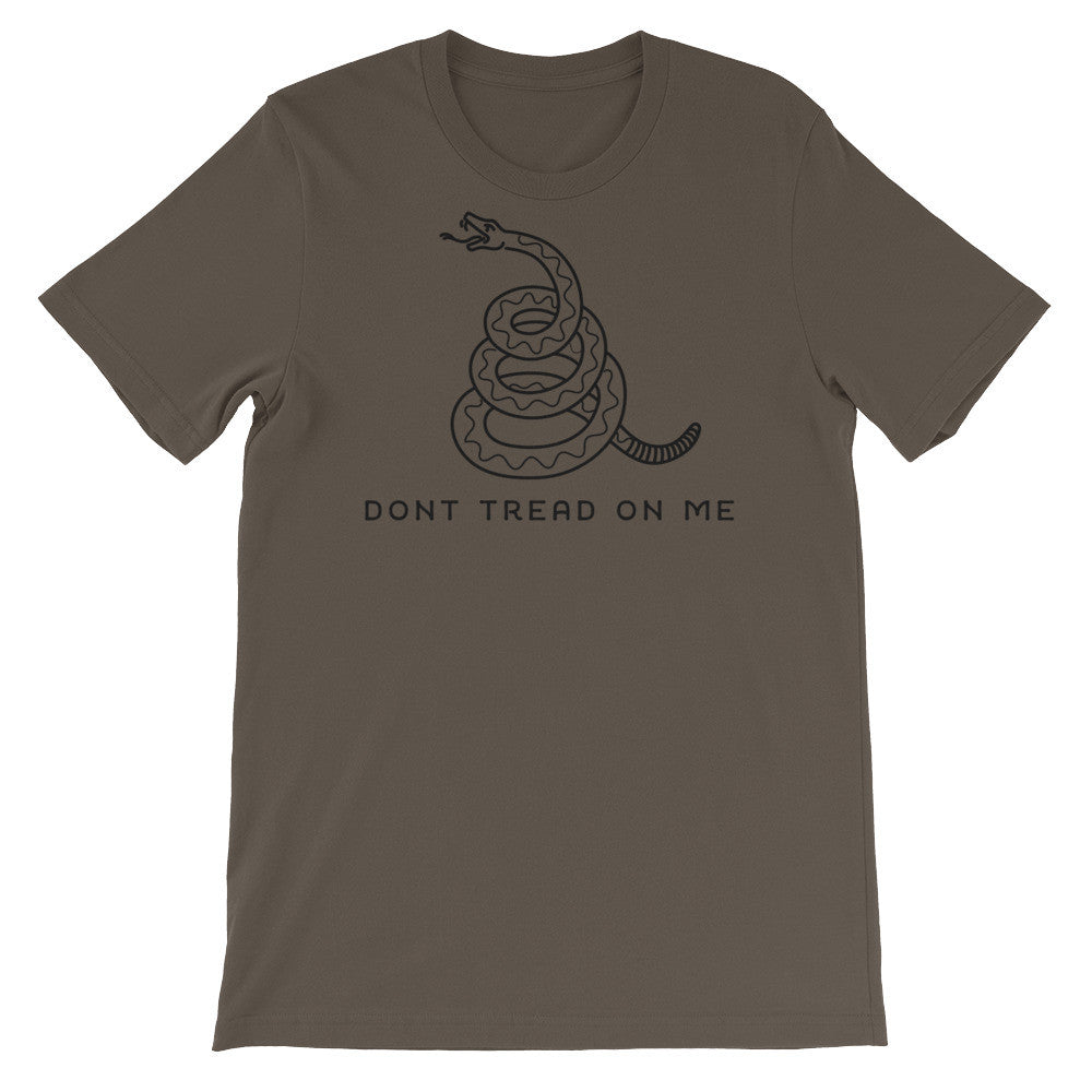 Gadsden Minimalist Don't Tread On Me Graphic T-Shirt