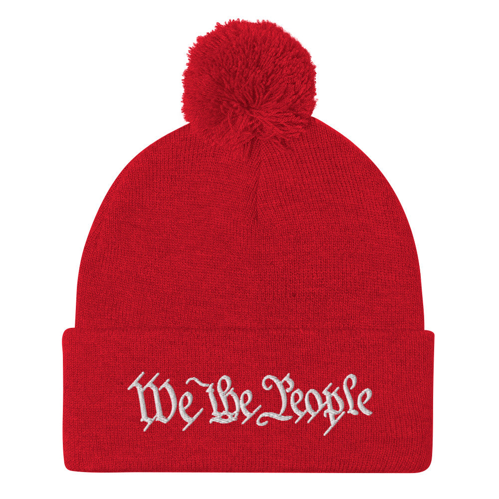 We The People Pom-Pom Beanie