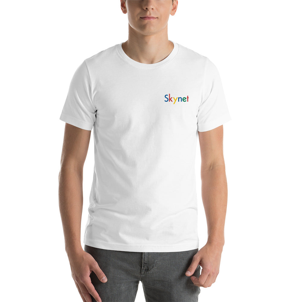Skynet Short-Sleeve Embroidered Unisex T-Shirt