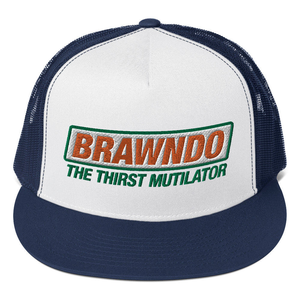 Brawndo Idiocracy Embroidered Trucker Cap