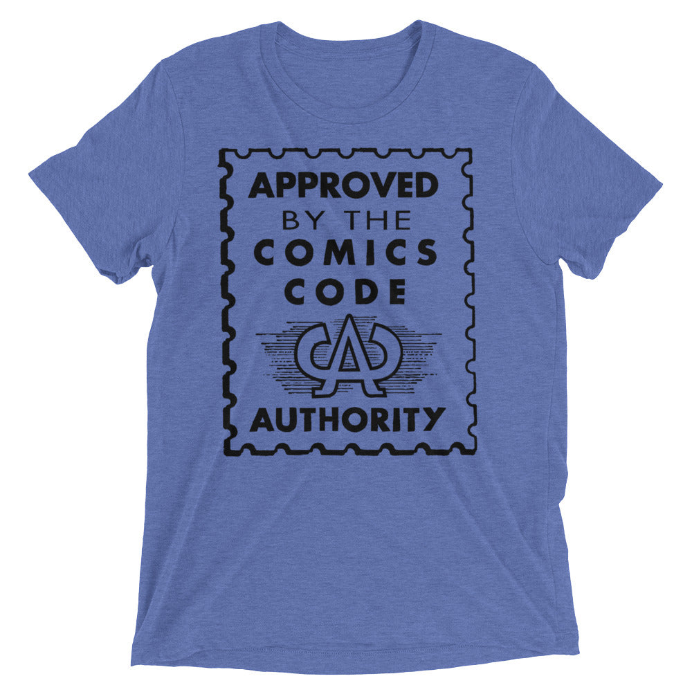 Comics Code Censorship Stamp Tri-Blend T-Shirt