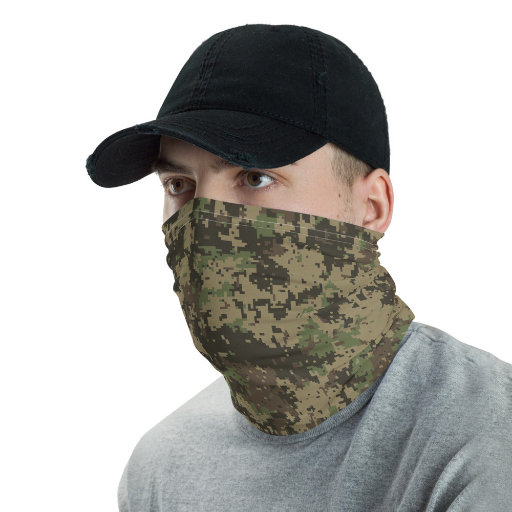 Digital Woodland Camo Neck Gaiter