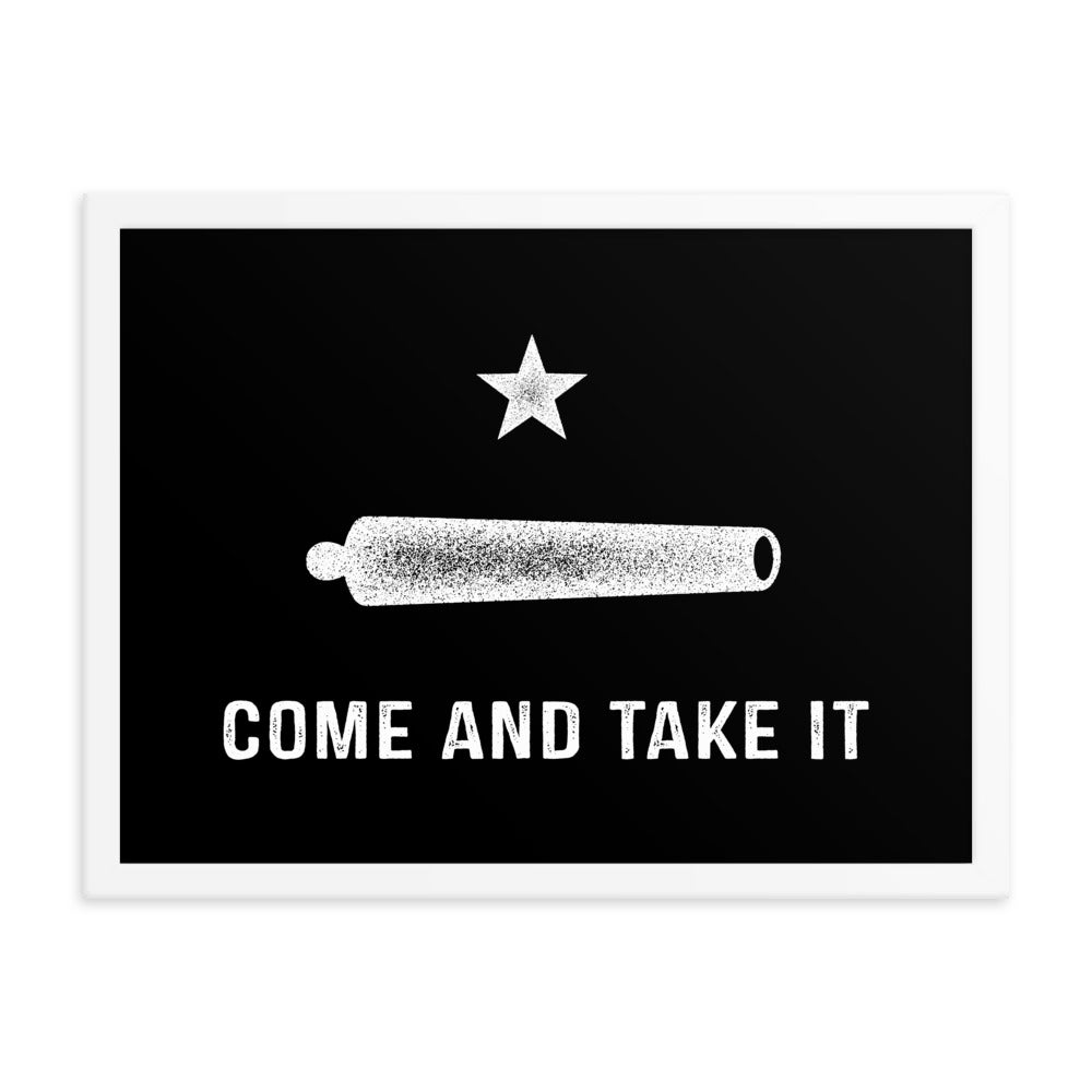 Gonzalez Come and Take It Framed Print