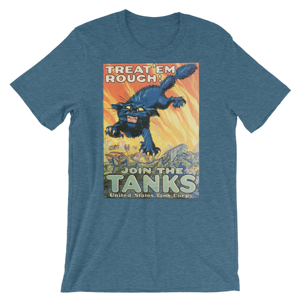 WW1 Wildcat Tanker Unisex Short Sleeve Graphic T-Shirt