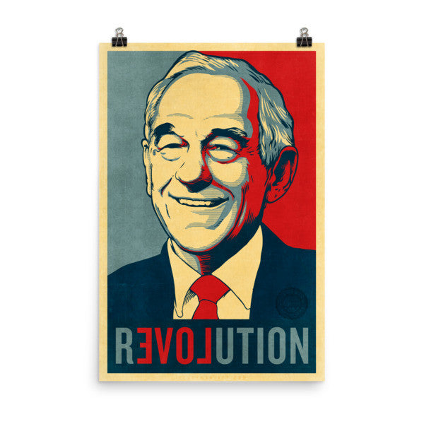 Ron Paul Revolution Print 24x36