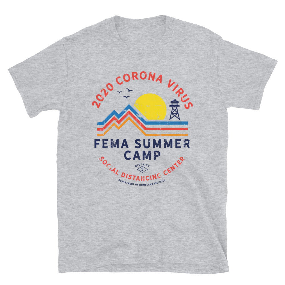 2020 Corona Virus FEMA Summer Camp T-Shirt
