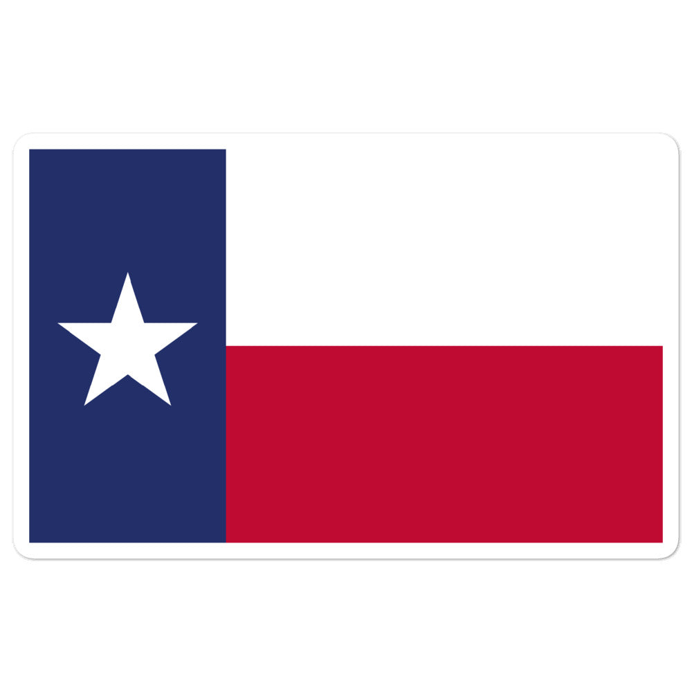 Texas State Flag Sticker