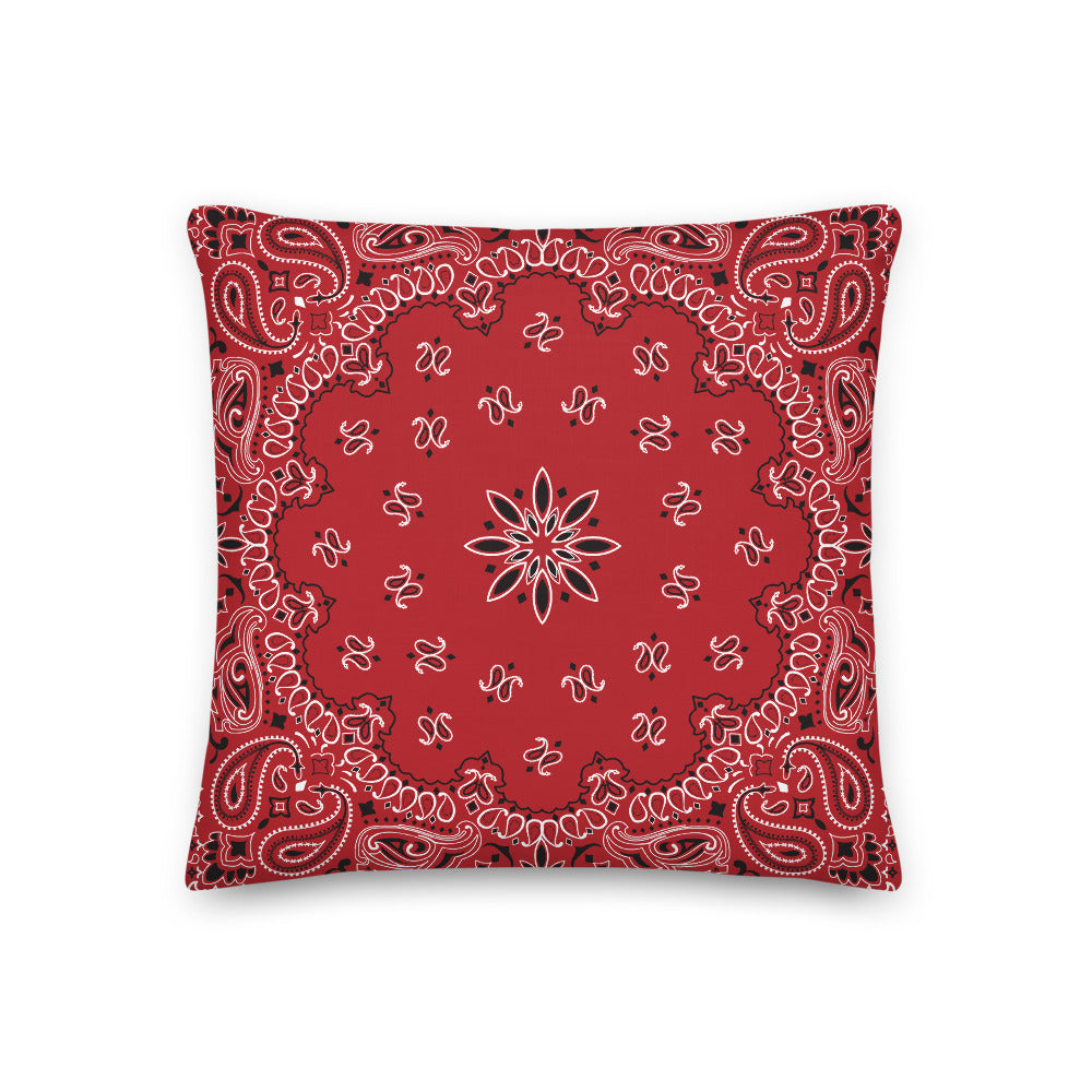 Bandana Pattern Premium Pillow