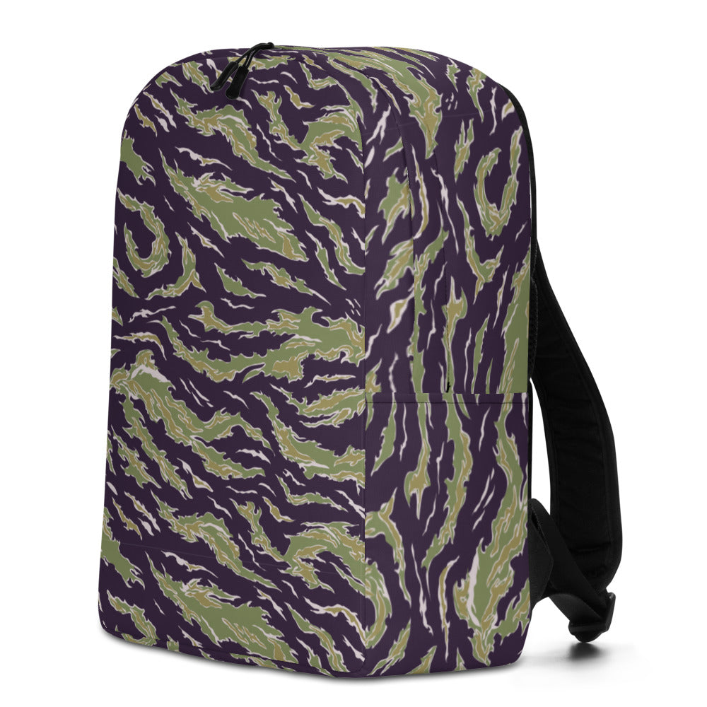 TigerStripe Jungle Camouflage Minimalist Backpack