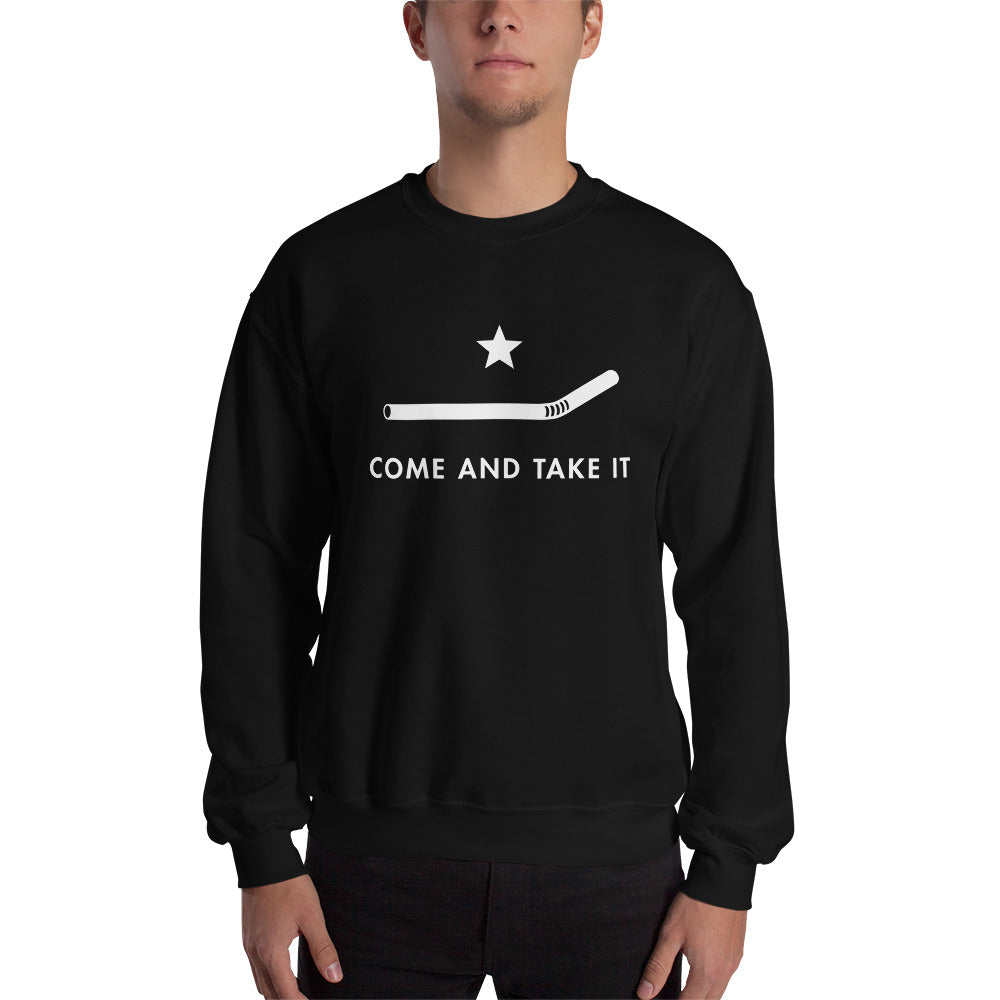 Straw Ban Come and Take It Sweatshirt