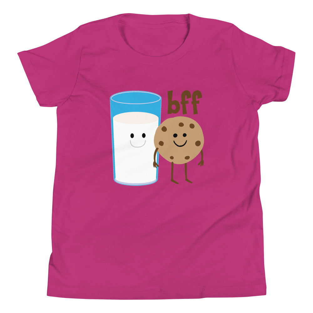 Milk and Cookies BFF Youth Short Sleeve T-Shirt