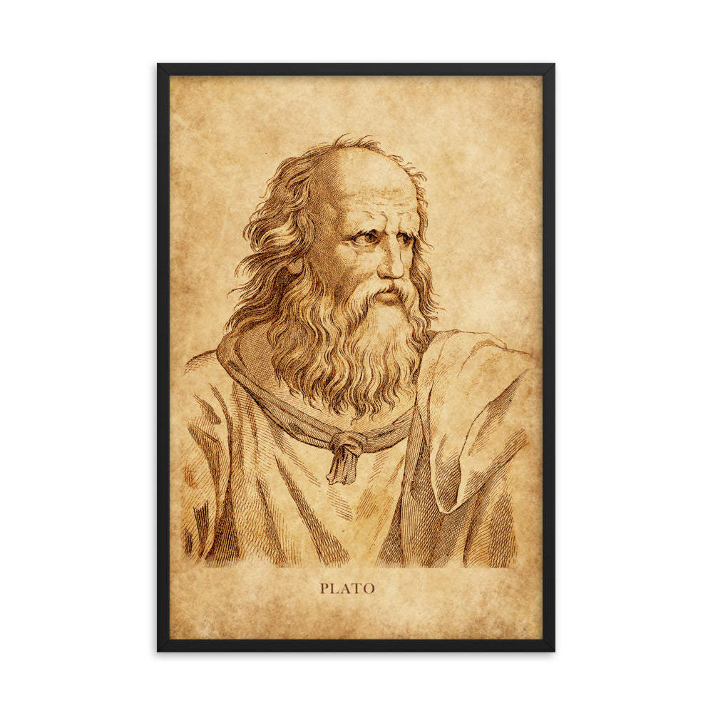 Plato Framed Giclee Print