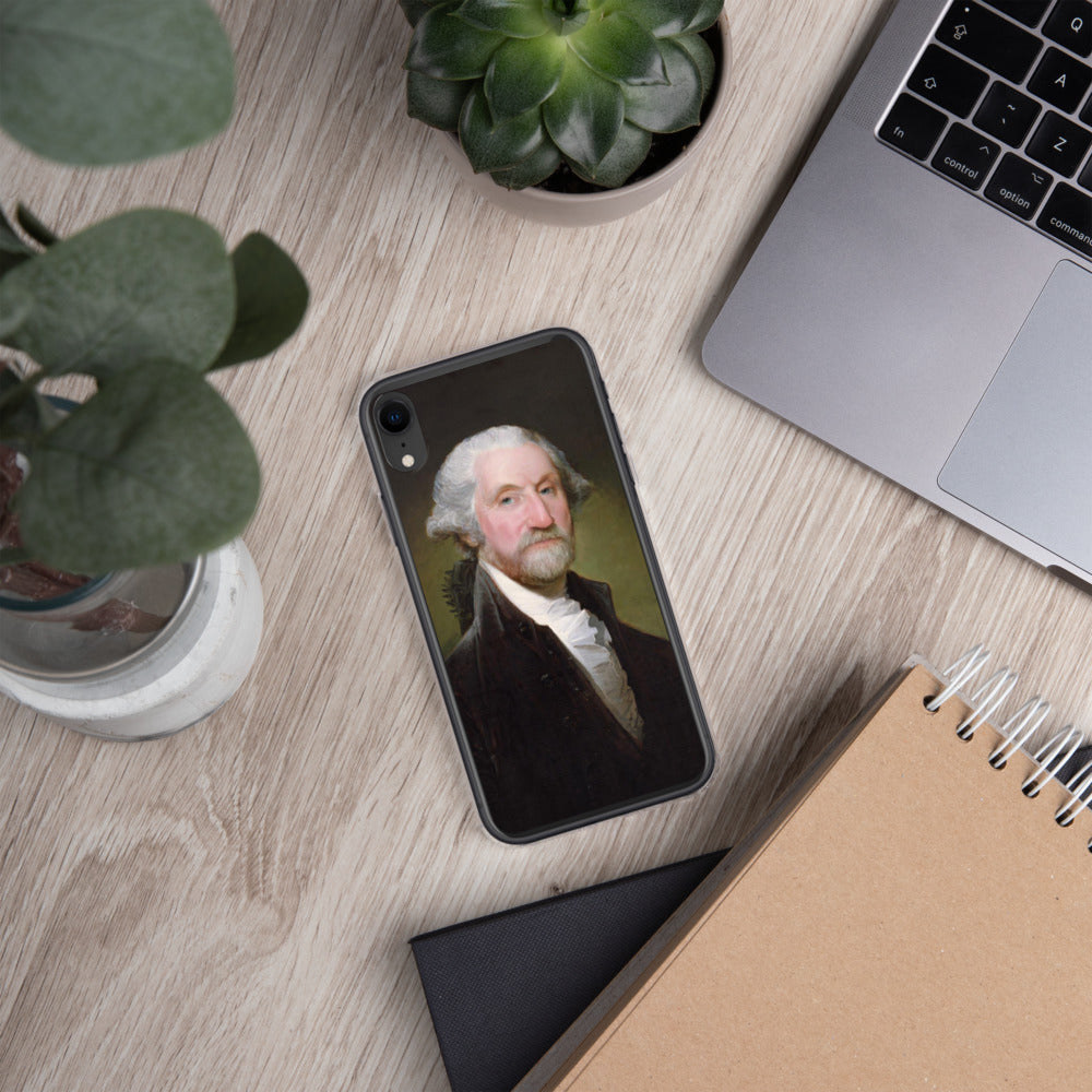 George Washington In A Beard iPhone Case