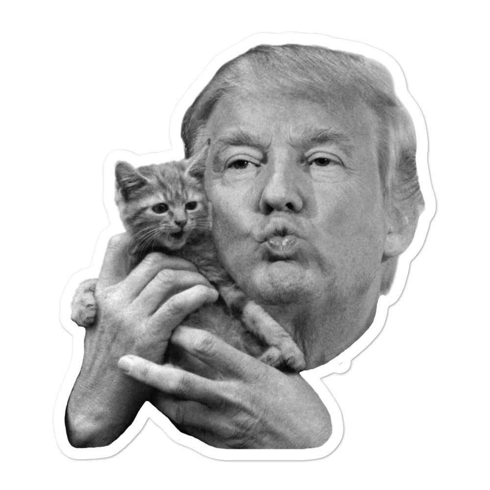 Trump and  Pussy Sticker