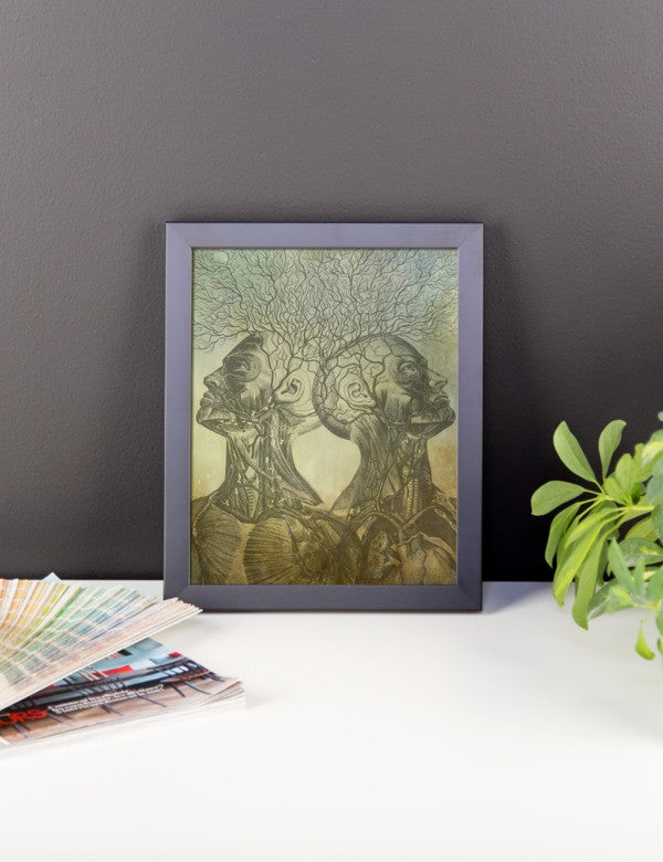 Mindgrower Framed Print