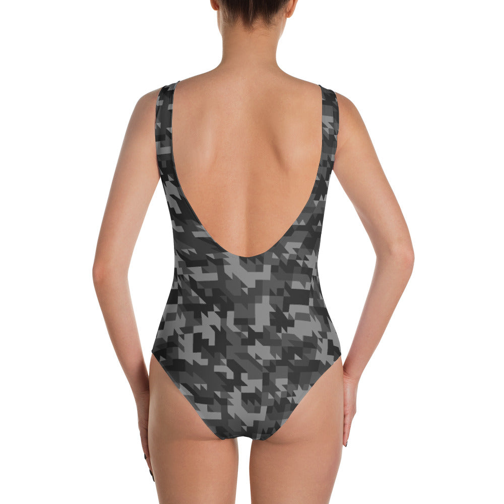 Geocamo One-Piece Swimsuit