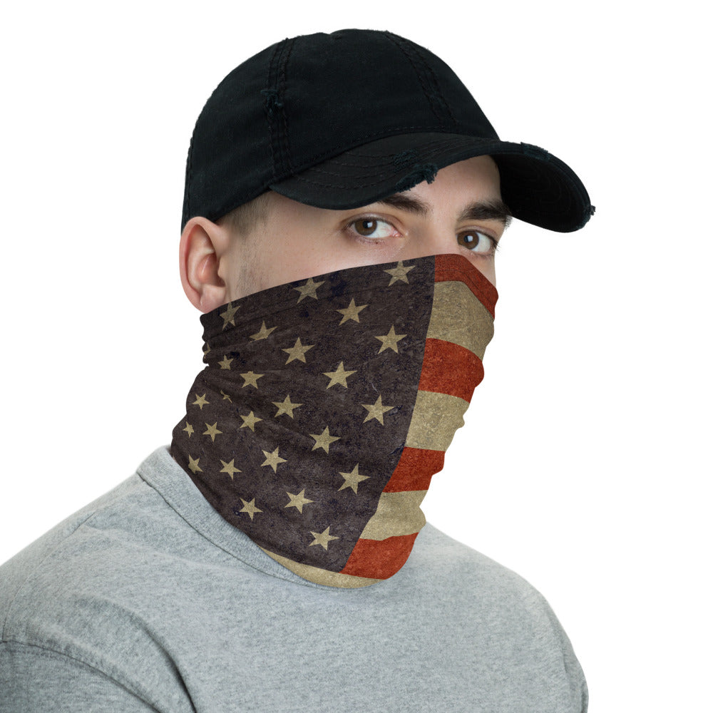 Rugged American Flag Neck Gaiter