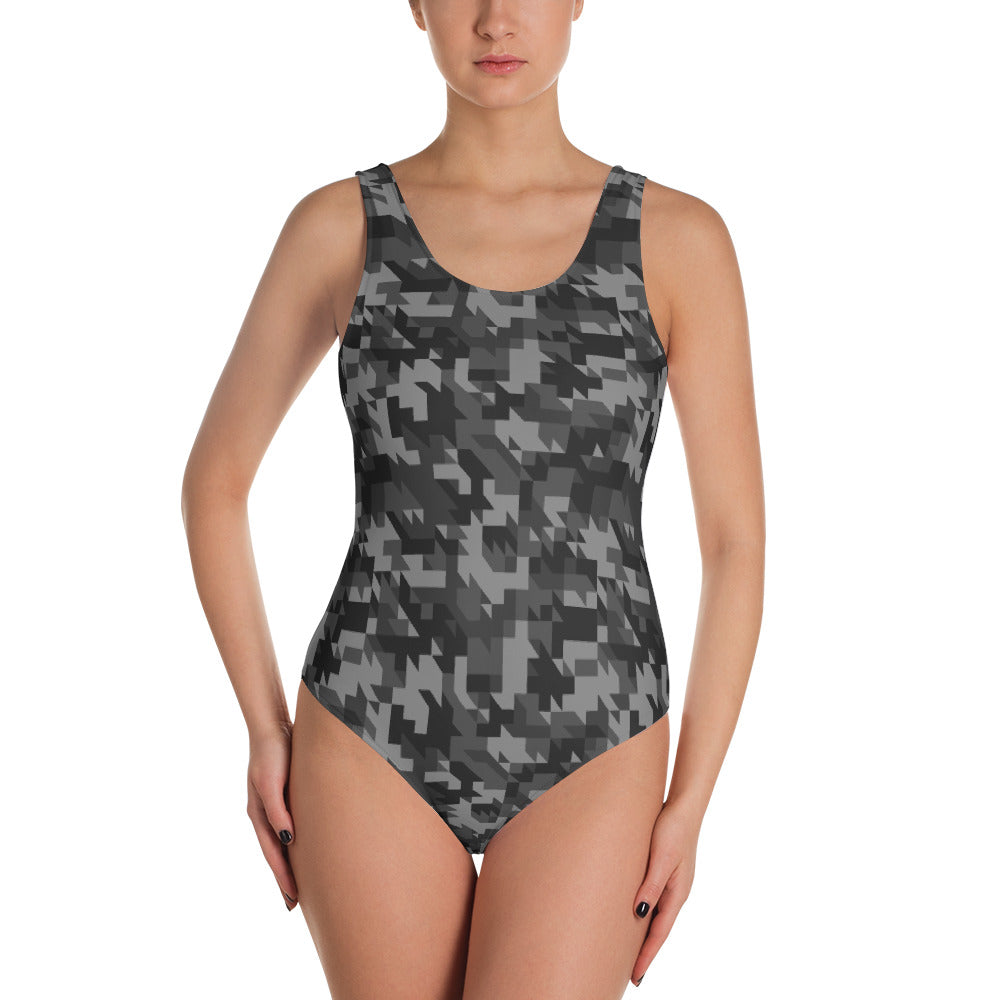 Geocamo One-Piece Swimsuit
