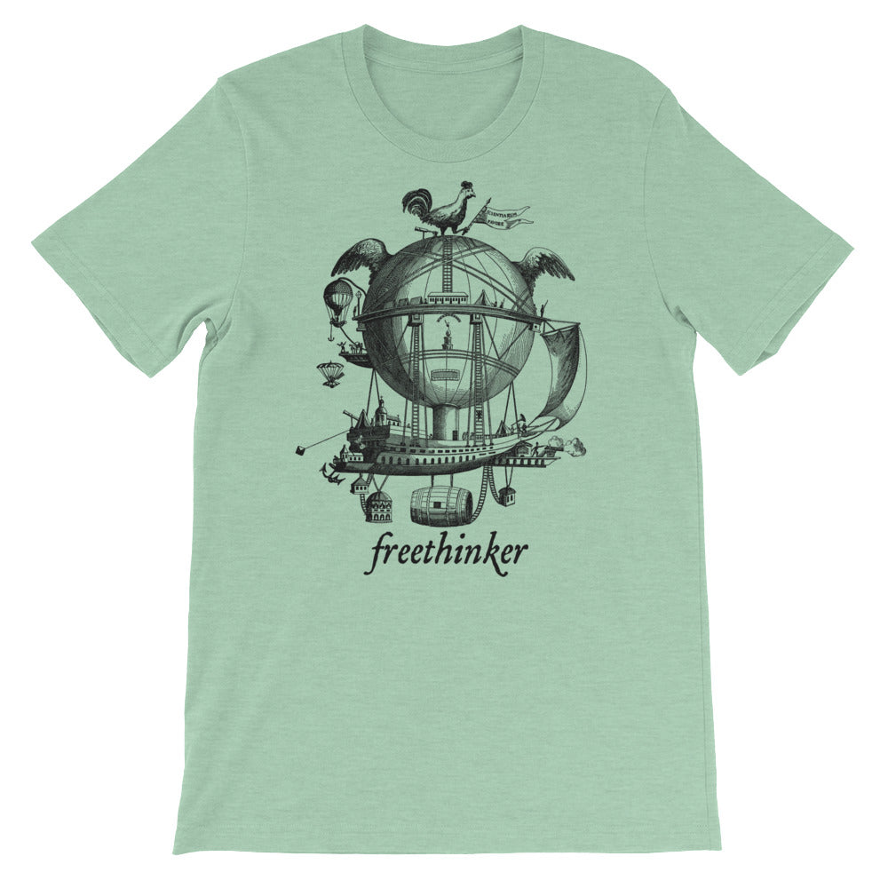 Freethinker Vintage Short-Sleeve Unisex T-Shirt