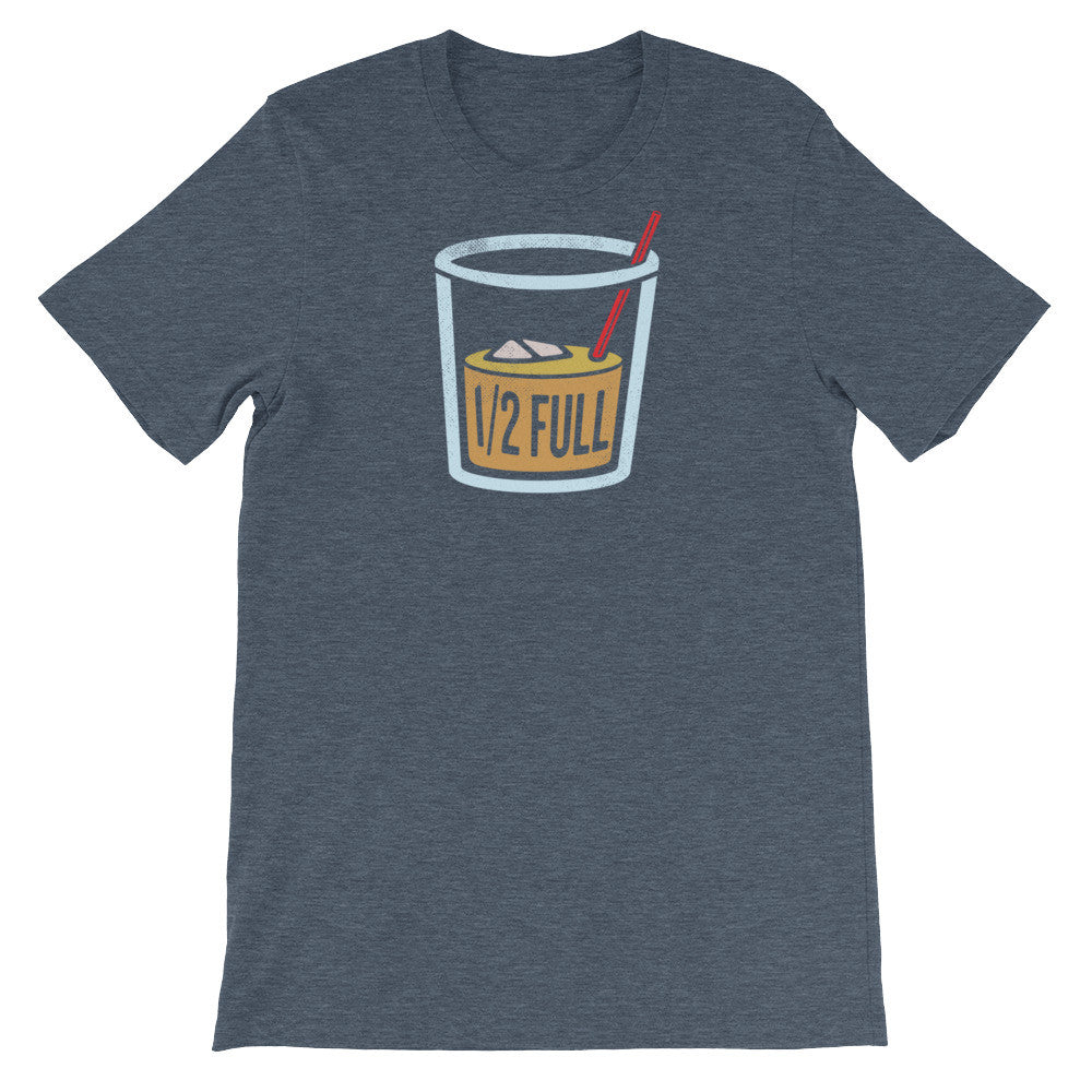 The Glass Is Half Full Graphic T-Shirt