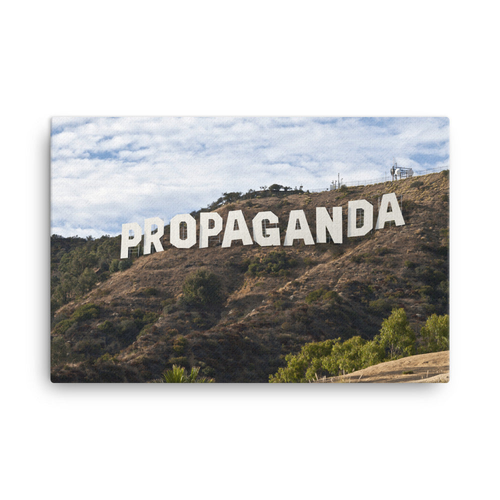 Hollywood Propaganda Canvas