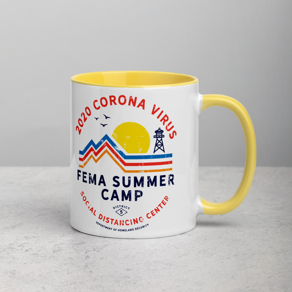 2020 FEMA SUMMER CAMP Social Distancing Center Mug