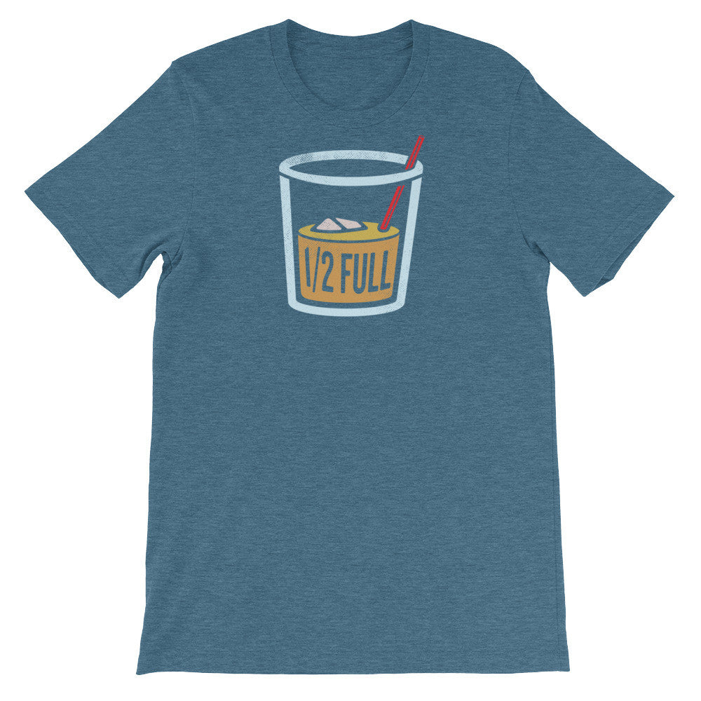 The Glass Is Half Full Graphic T-Shirt
