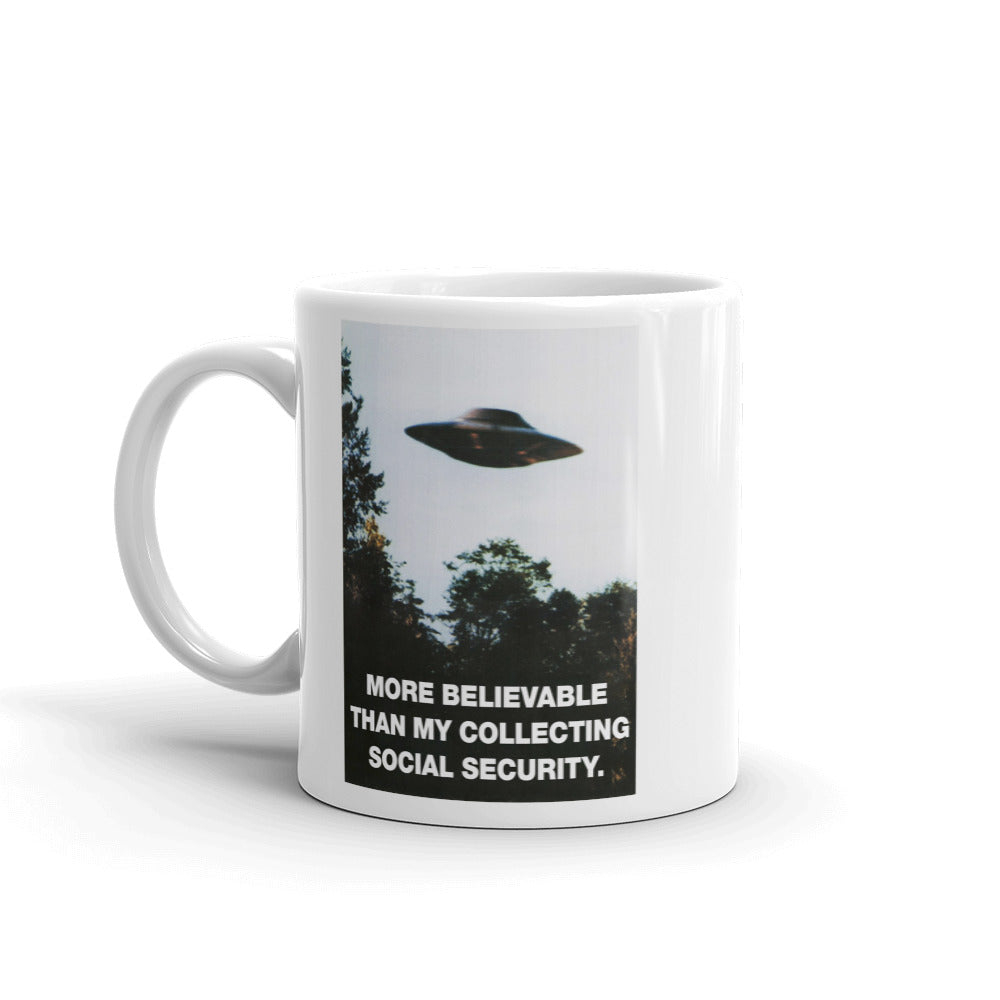 UFOs: More Believable Than My Collecting Social Security Mug