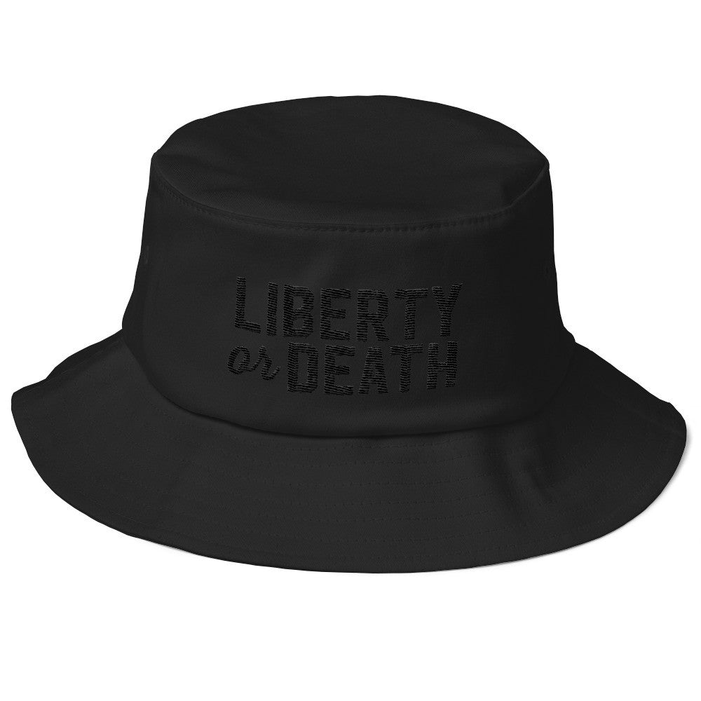 Liberty or Death Old School Bucket Hat