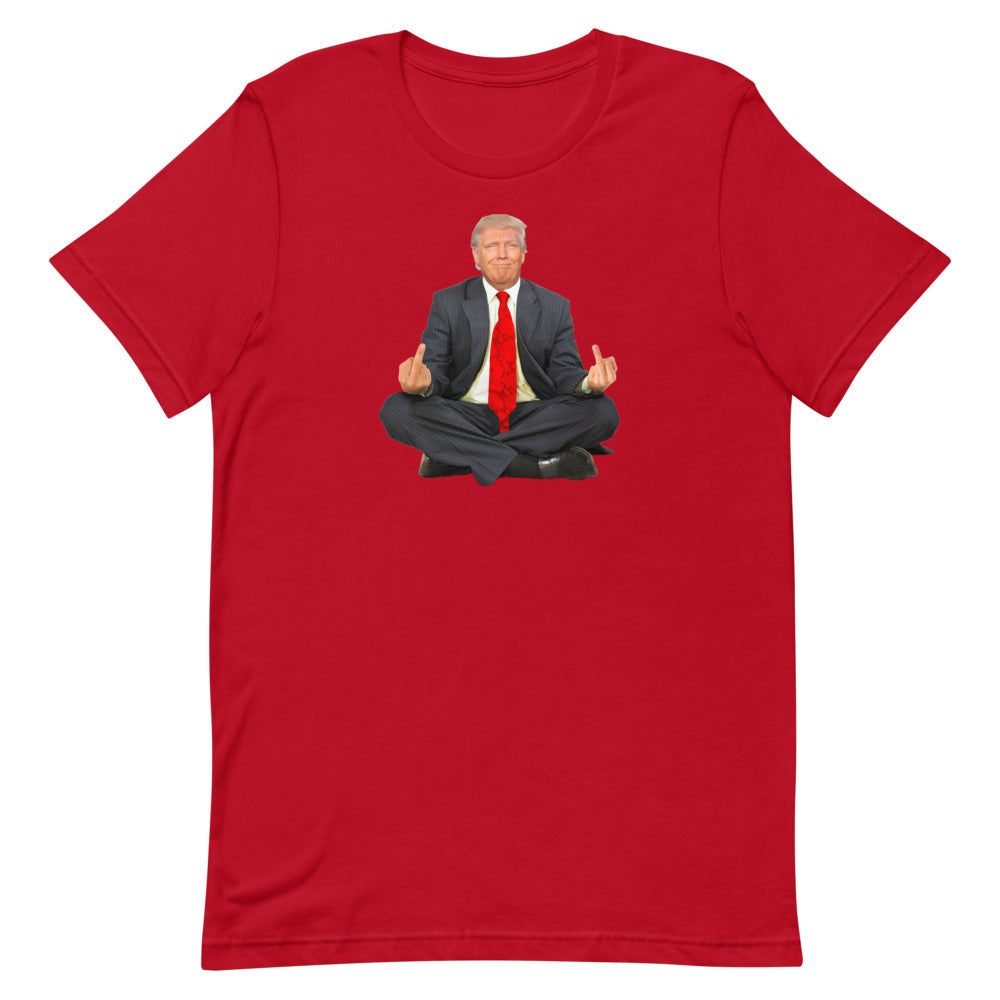 Zen of Trump Yoga Meditation Short-Sleeve Unisex T-Shirt