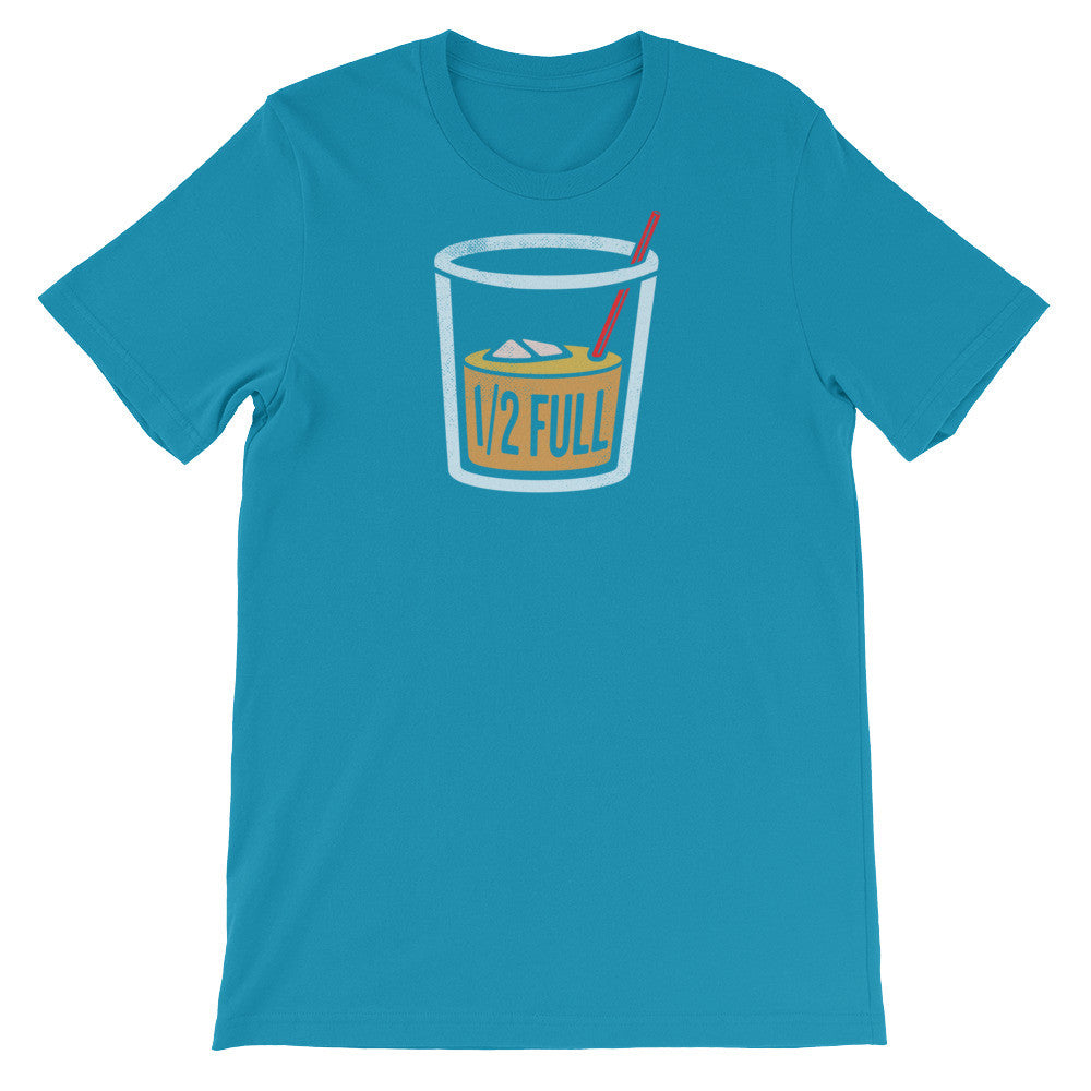 The Glass Is Half Full Graphic T-Shirt