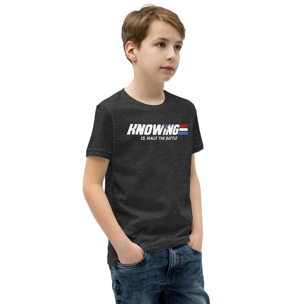 Knowing is Half the Battle Youth Short Sleeve T-Shirt