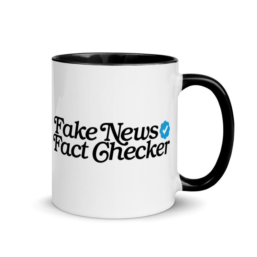 Fake News Fact Checker Mug
