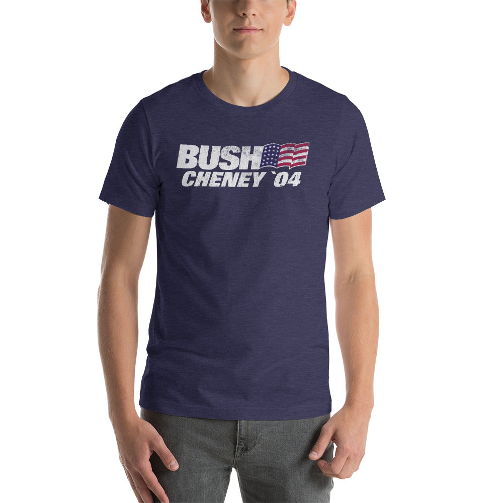 Bush Cheney 2004 Retro T-Shirt - Maniacs