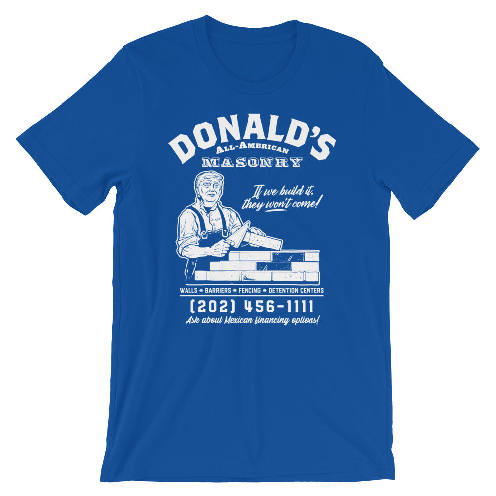 Donald Trump&#39;s All-American Masonry T-Shirt