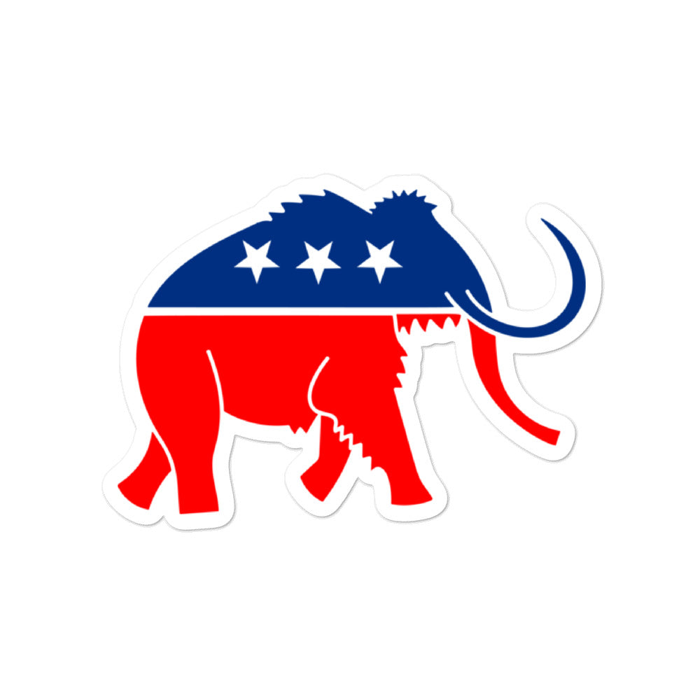 Paleo Wooly Mammoth Sticker