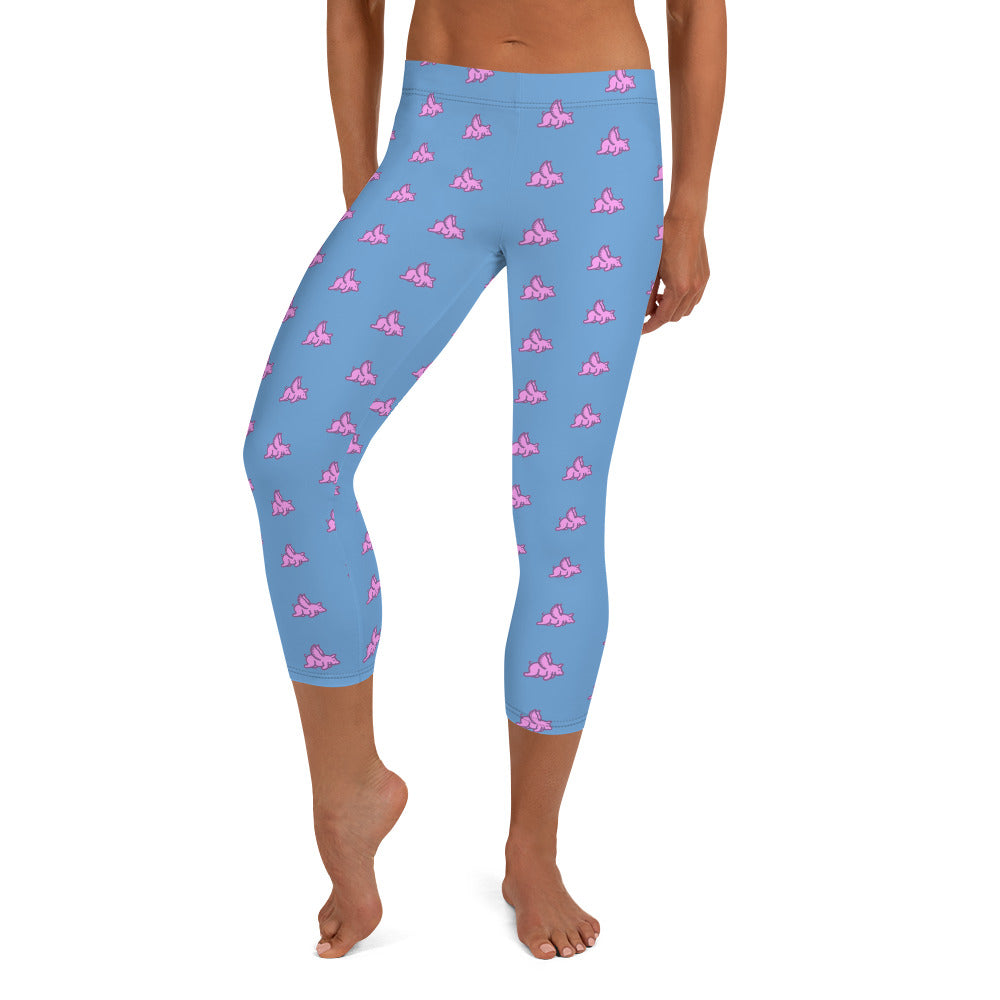When Pigs Fly Capri Leggings