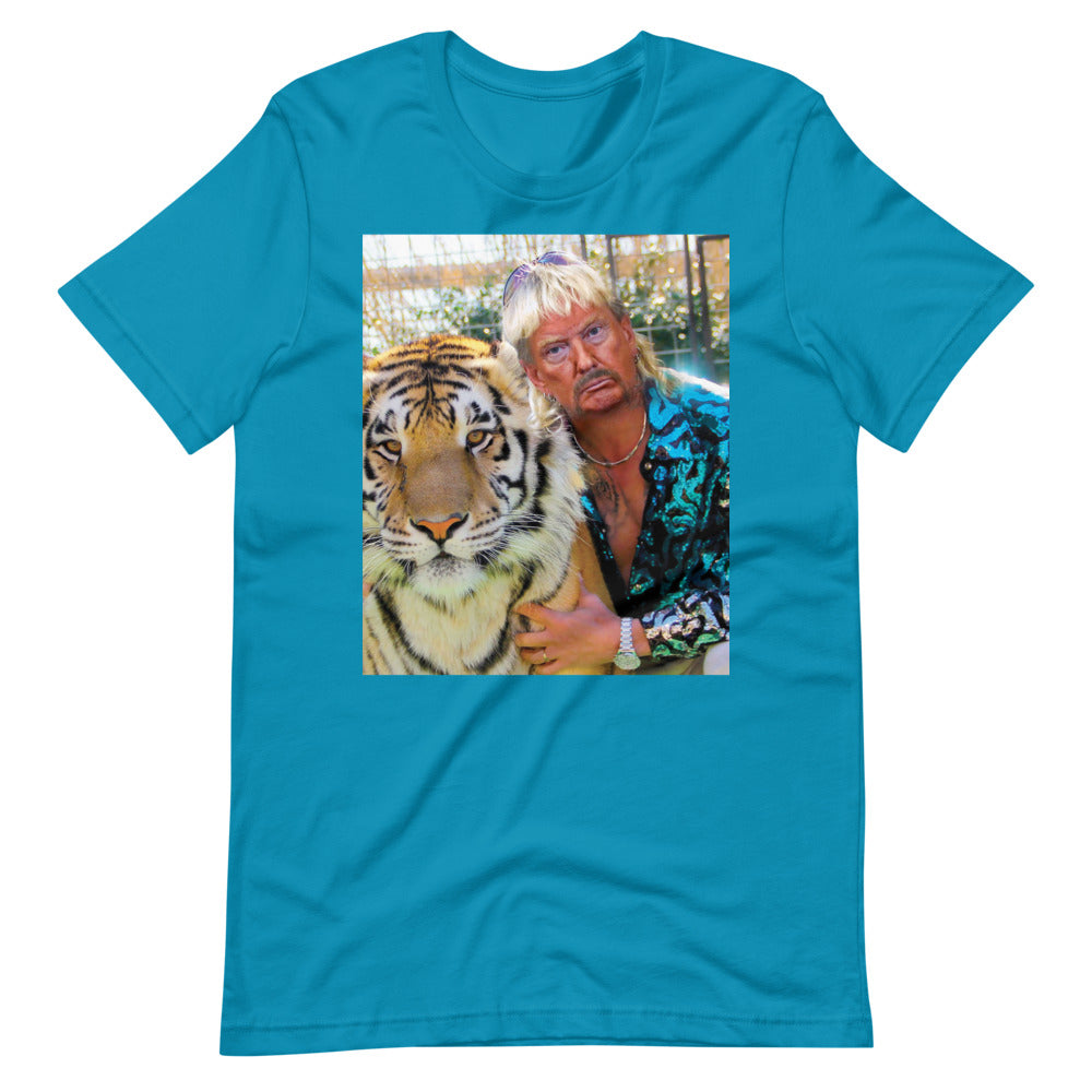 Donny Exotic Trump Tiger Graphic T-Shirt
