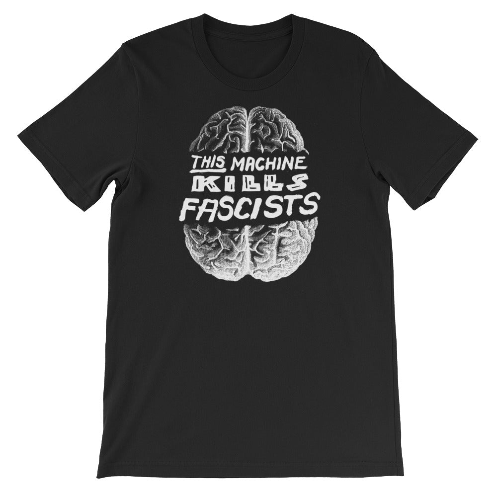 This Machine Kills Fascists Brain T-Shirt