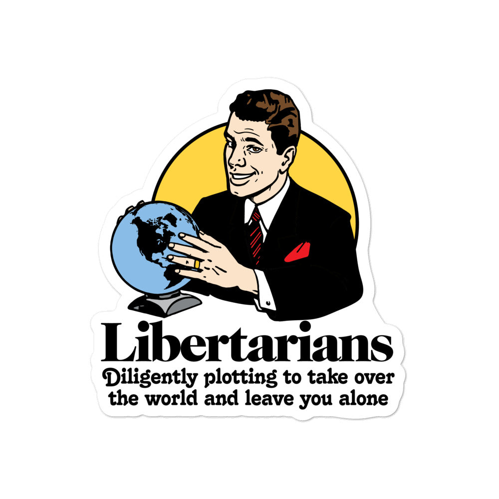 Libertarian Plot Sticker