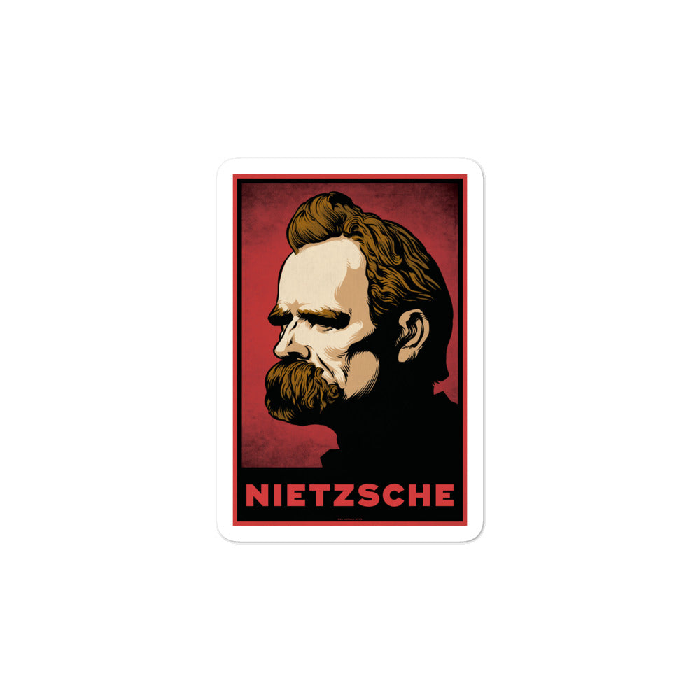 Nietzsche Vinyl Sticker