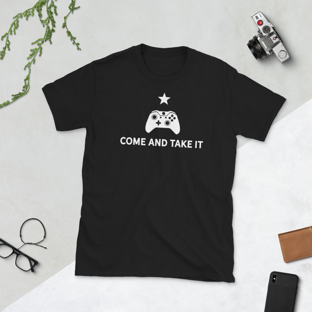 Come and Take it Video Game Controller Short-Sleeve T-Shirt