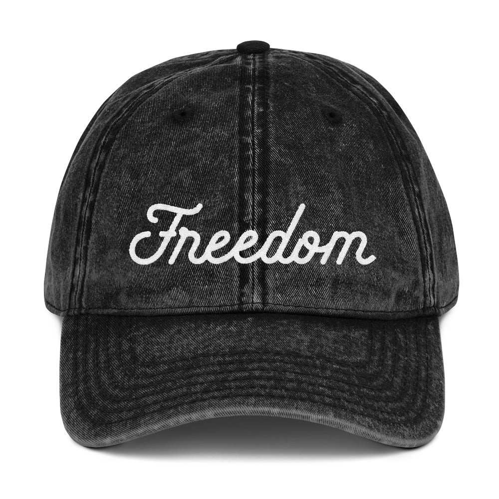 Freedom Vintage Cotton Twill Cap