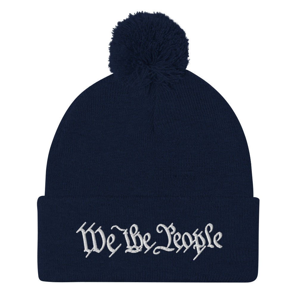 We The People Pom-Pom Beanie